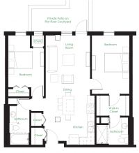 Two Bedroom C1D