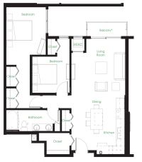 Two Bedroom C6